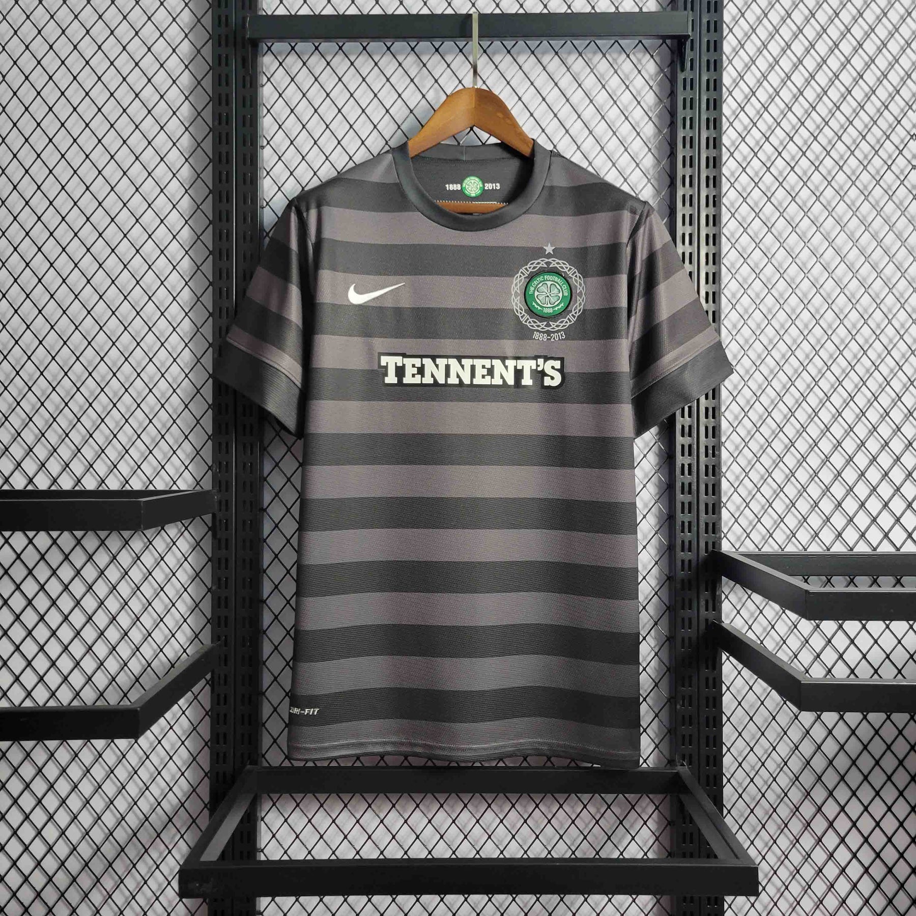 Camisa Celtic Away 2012/13 - Nike Retrô Masculina - Cinza