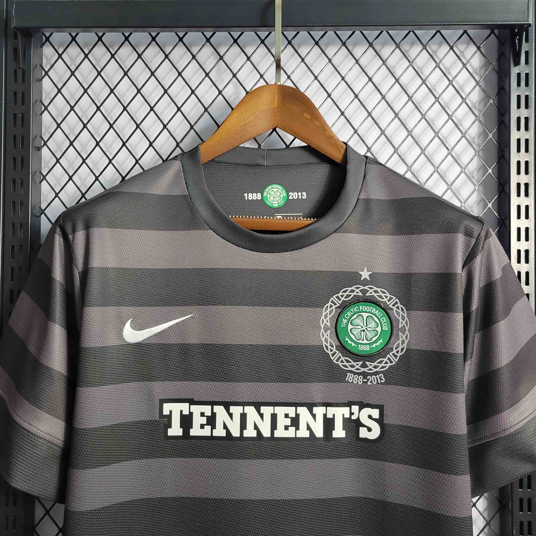 Camisa Celtic Away 2012/13 - Nike Retrô Masculina - Cinza