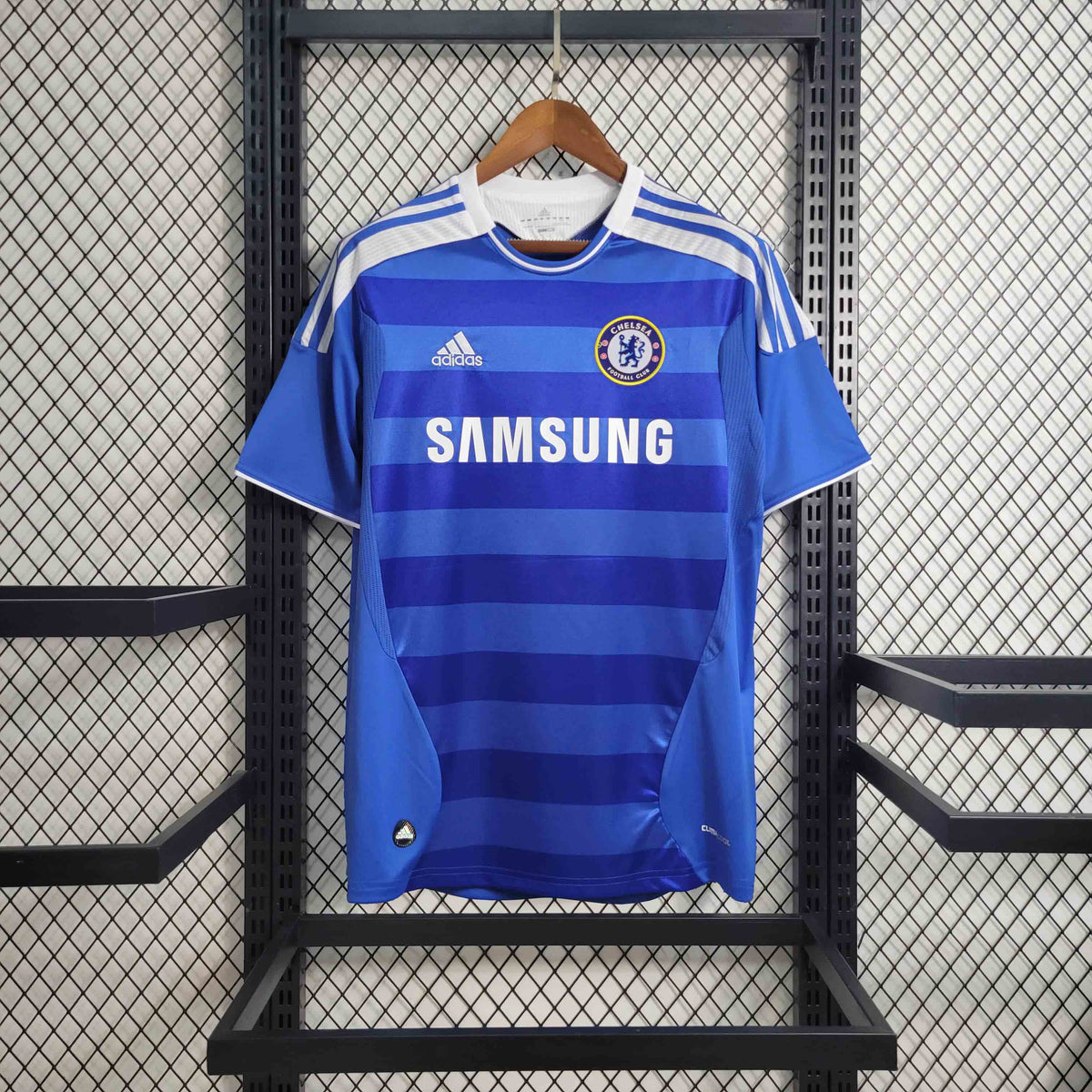 Camisa Chelsea Home 2011/12 - Adidas Retrô Masculina - Azul/Branca