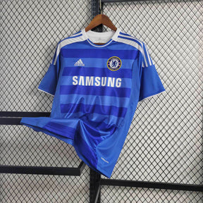 Camisa Chelsea Home 2011/12 - Adidas Retrô Masculina - Azul/Branca