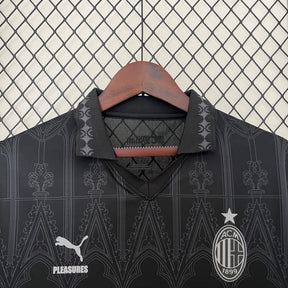 Camisa AC Milan Edição Especial 2024/25 - Puma Torcedor Masculina - Preta/Cinza