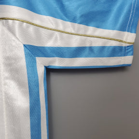 Camisa Argentina Home 1998 - Adidas Retrô Masculina - Azul/Branca