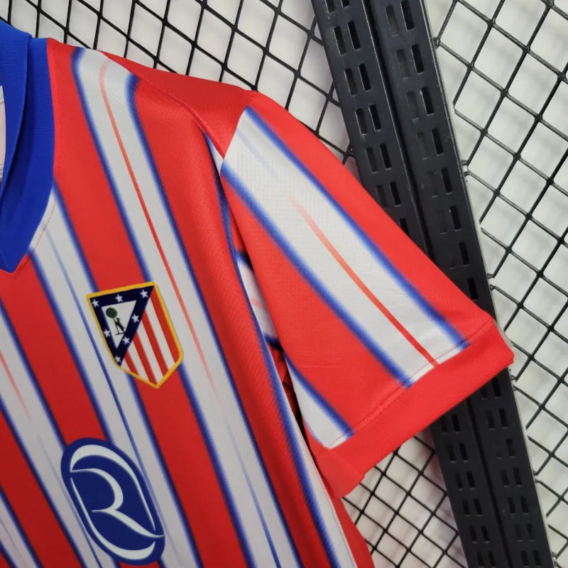 Camisa Atlético de Madrid Home 2024/25 - Nike Torcedor Masculina - Vermelha/Branca