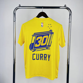 Camiseta NBA Golden State Warriors The City Curry DRI-FIT Amarela