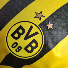 Camisa Borussia Dortmund Home 2022/23 - Puma Jogador Masculina - Amarela/Preta