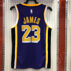 Regata NBA Los Angeles Lakers Statement 20/21 LeBron James 23 Roxa