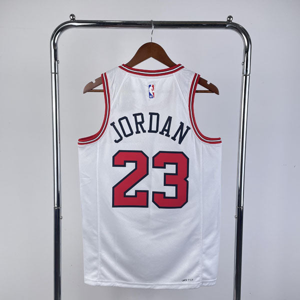 Regata NBA Chicago Bulls Association Edition Michael Jordan Branca