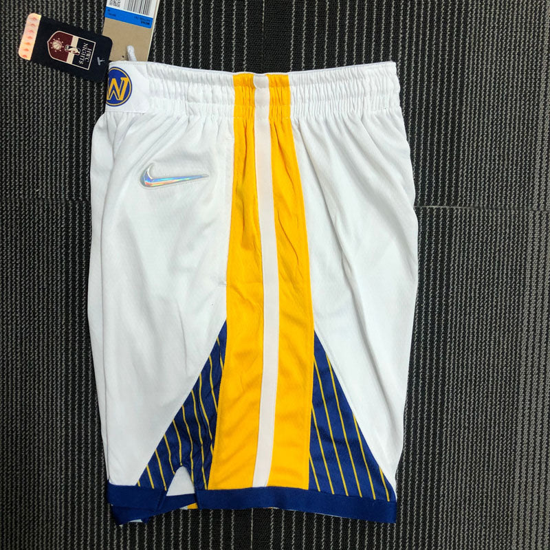 Short NBA Golden State Warriors Association Edição 75 anos 21/22 Branco