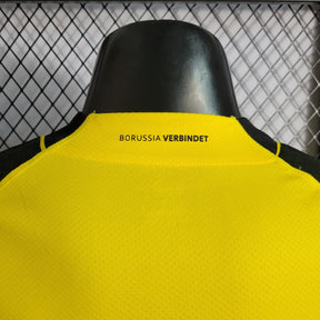 Camisa Borussia Dortmund Home 2022/23 - Puma Jogador Masculina - Amarela/Preta