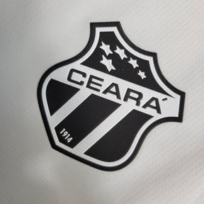 Camisa Ceará Away 2023/24 - Torcedor Masculina - Branca/Preta