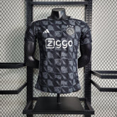 Camisa Ajax Third 2023/24 - Adidas Jogador Masculina - Preta/Branca