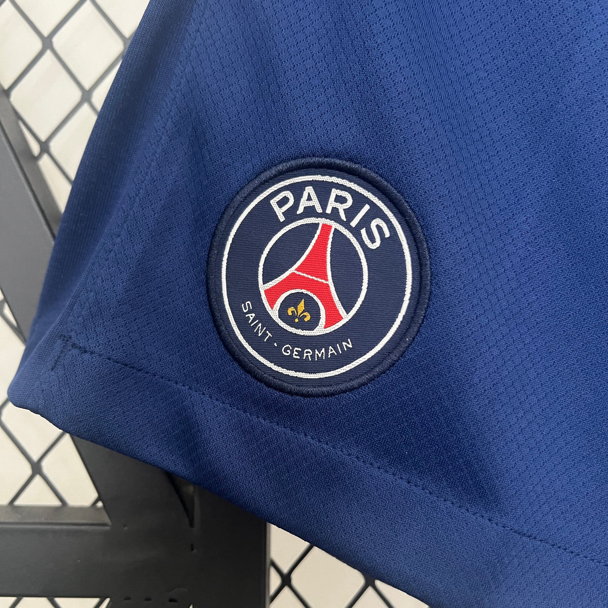 Shorts PSG Home 2024/25 - Nike Torcedor Masculina - Azul