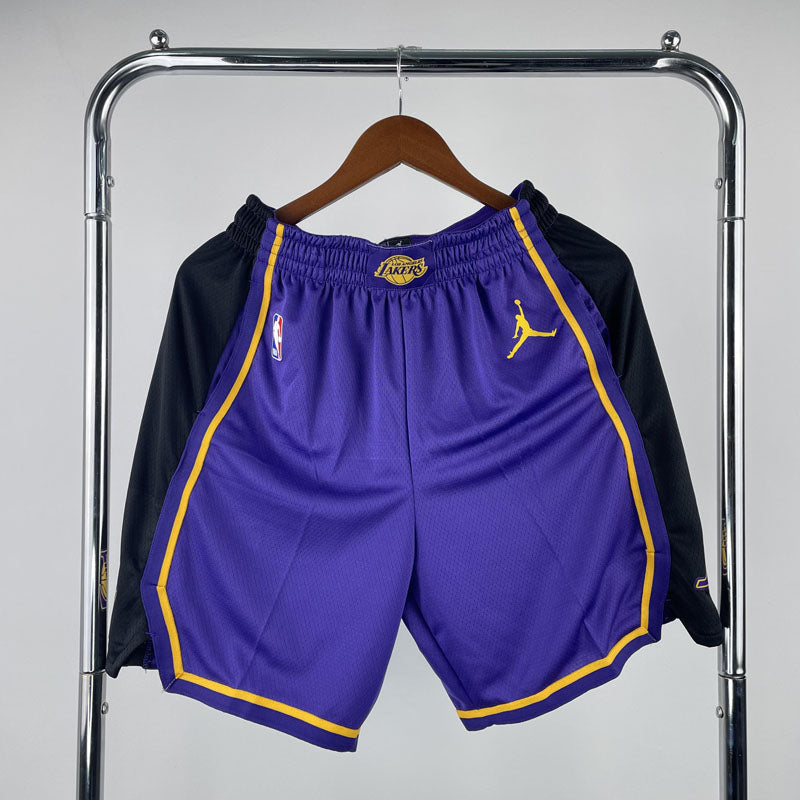 Short NBA Los Angeles Lakers Statement Edition Roxa