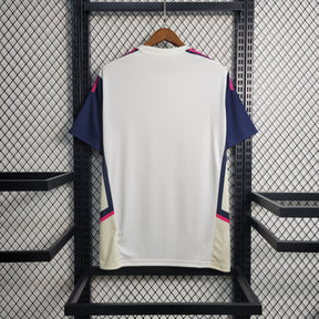 Camisa Arsenal Treino 2023/24 - Adidas Torcedor Masculina - Branca/Rosa