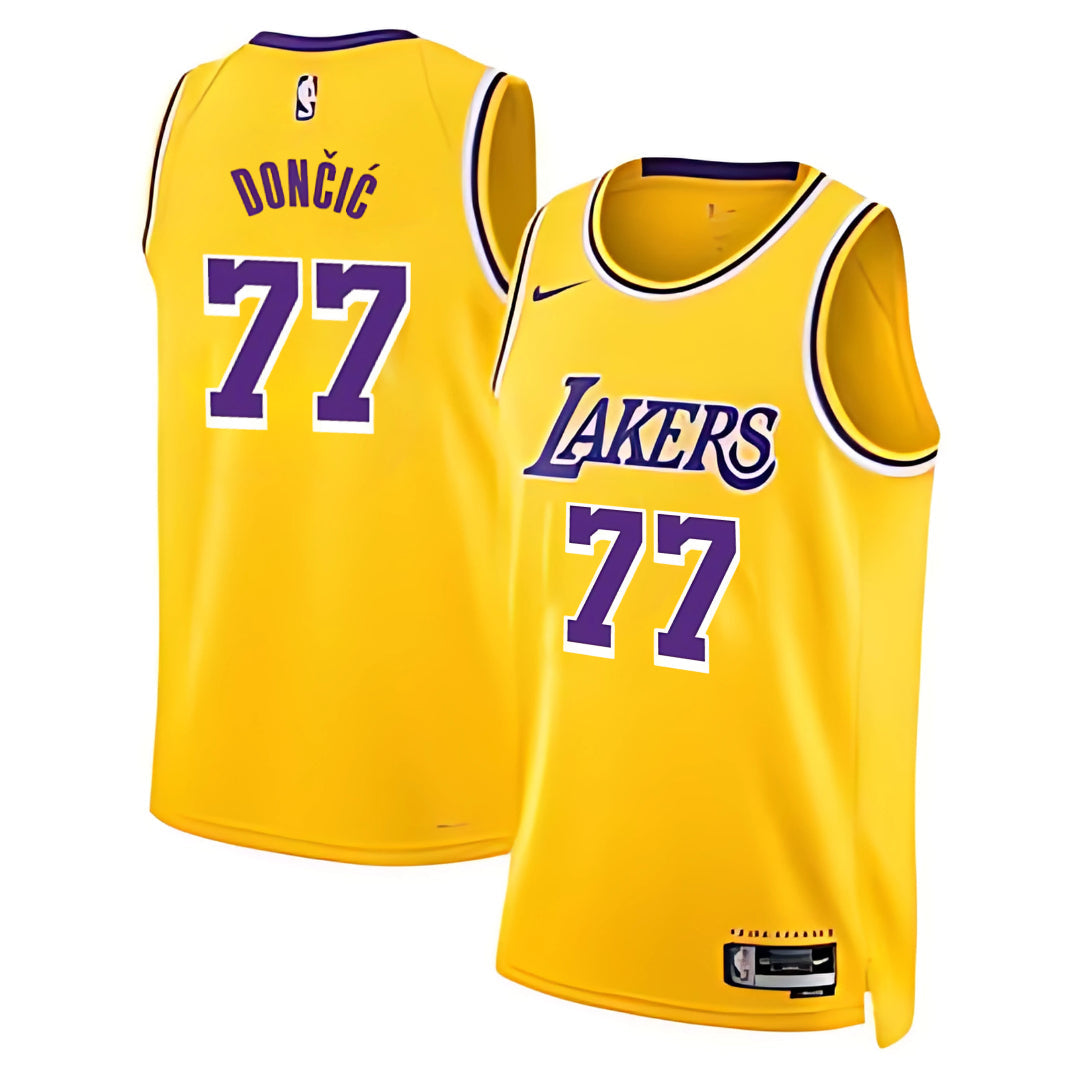 Regata Nike Swingman Los Angeles Lakers "Doncic" N° 77