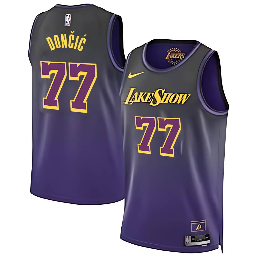 Regata Nike Swingman Los Angeles Lakers "Doncic" N° 77