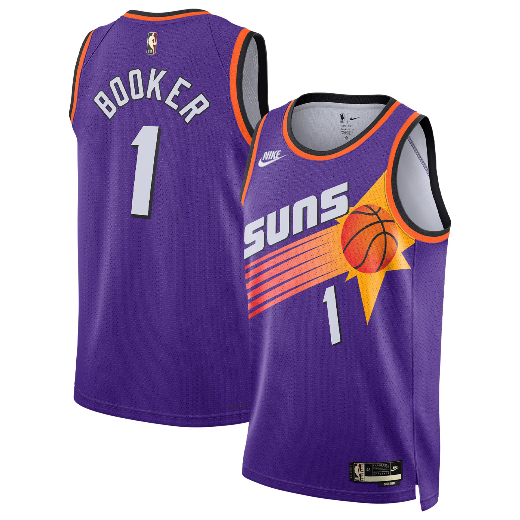 Regata Nike Swingman Phoenix Suns "Booker" N° 1