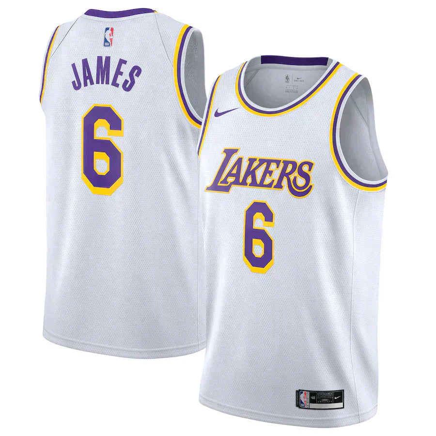 Regata Nike Swingman Los Angeles Lakers "James" N° 6