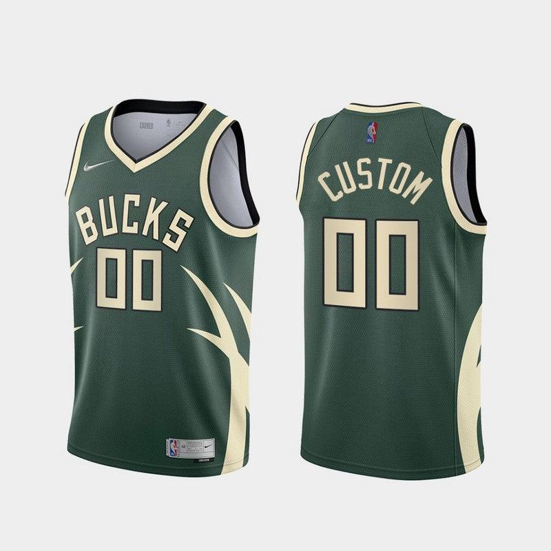 Regata Nike Swingman Milwaukee Bucks Personalizavel