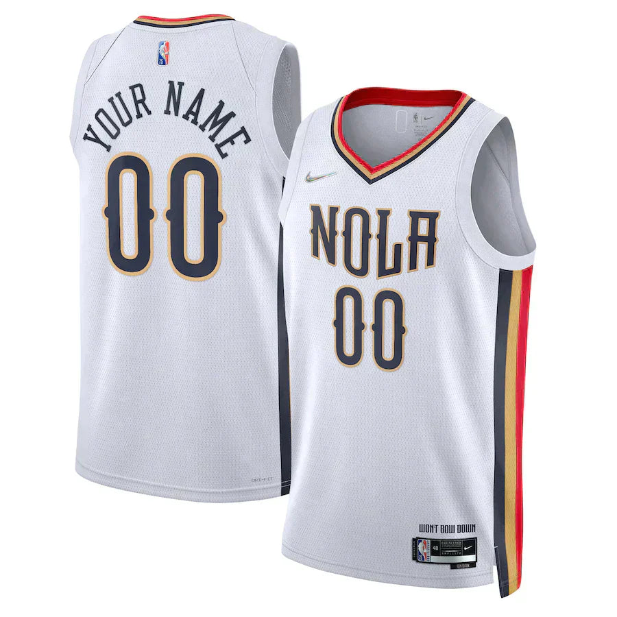 Regata Nike Swingman New Orleans Pelicans Personalizavel