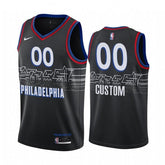 Regata Nike Swingman Phiadelphia 76ers Personalizavel