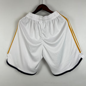 Shorts Real Madrid Home 2023/24 - Adidas Torcedor Masculina - Branca